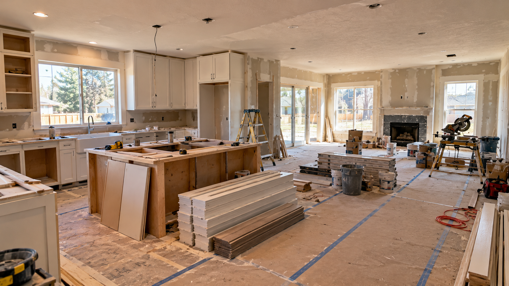 Rehab Estimator budget and scope planning interface